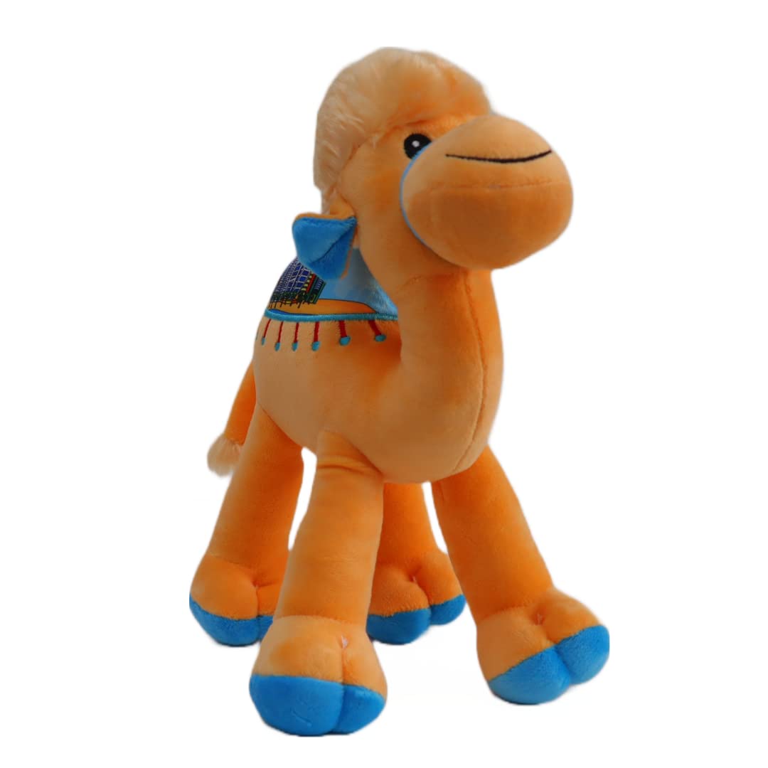 Camel Stuffed Animals Plush | Dubai UAE Souvenir | Cute Cuddly Soft Toy Teddy Bear Games | for Kids Babies Child Boys Girls | Birthday Christmas Valentine Party Return Gift (Camel_Qty1)