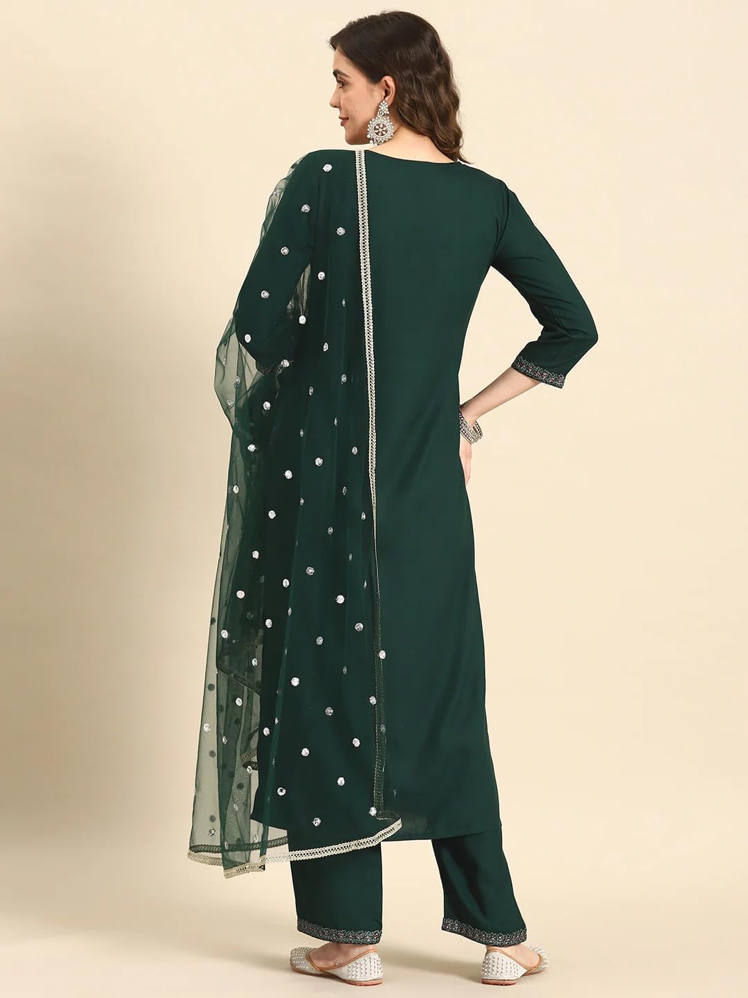Women Kurta Palazzo Set with Dupatta | Ladies Top Kurti Kameez with Bottom Pant | Traditional Festive Party Dress Ready to Wear