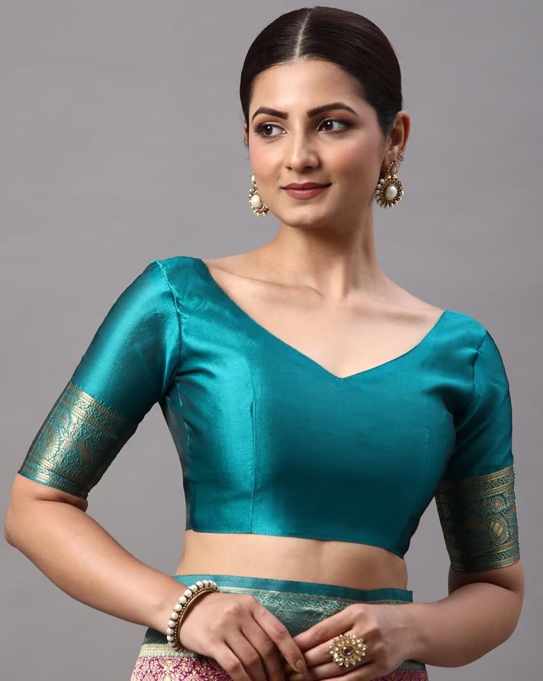 Women Art Silk Saree with Unstitched Blouse Piece | Ladies Traditional Wedding Festival Party Dress