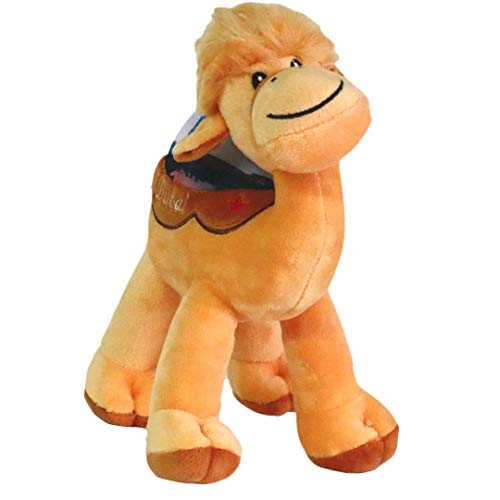 Camel Stuffed Animals Plush 24cm | Dubai UAE Souvenir | Cute Cuddly Soft Toy Teddy Bear Games | for Kids Babies Child Boys Girls | Birthday Christmas Valentine Party Return Gift (Single)