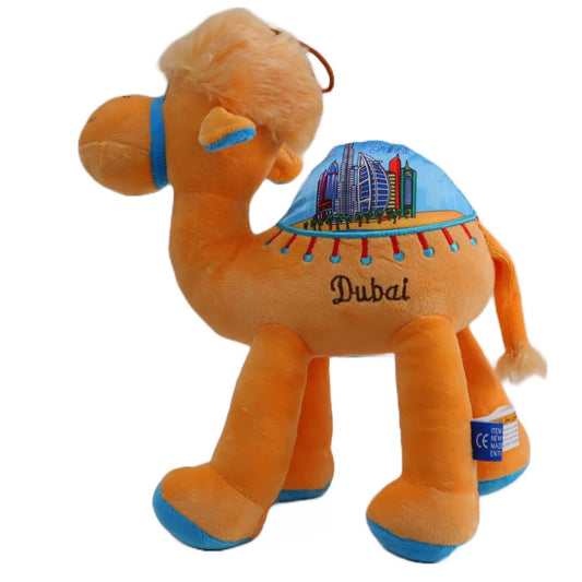 Camel Stuffed Animals Plush | Dubai UAE Souvenir | Cute Cuddly Soft Toy Teddy Bear Games | for Kids Babies Child Boys Girls | Birthday Christmas Valentine Party Return Gift (Camel_Qty1)