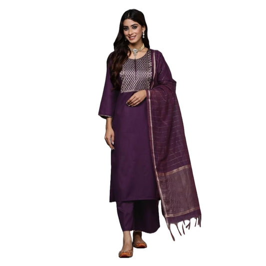 Women Kurta Palazzo Set with Dupatta | Ladies Top Kurti Kameez with Bottom Pant | Traditional Dress Ready to Wear