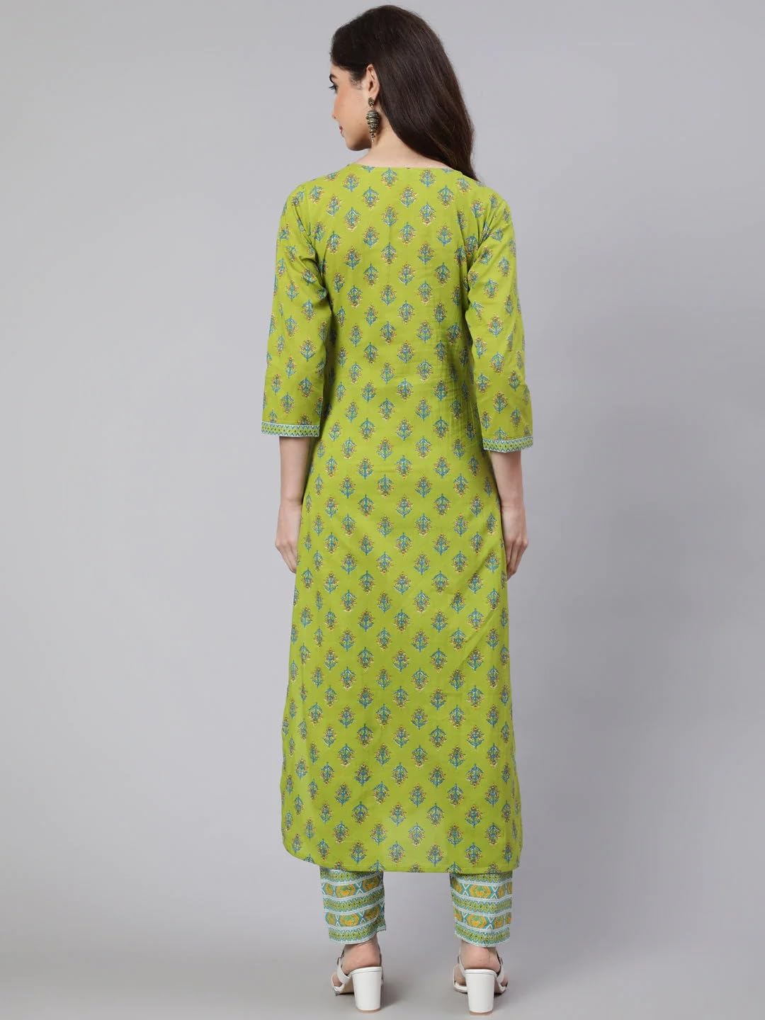 Women Kurta with Palazzo Set | Ladies Kurti Top Kameez Salwar Suit Bottom Pant | Ethnic Indian Pakistani Party Dress | Traditional Festival Ready to Wear