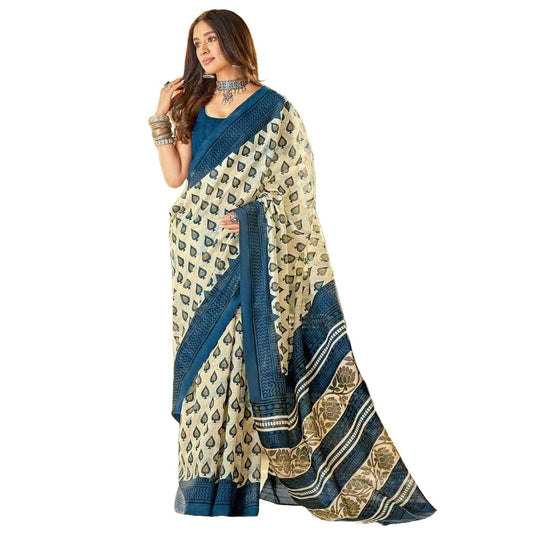 Women Art Silk Saree with Unstitched Blouse Piece | Ladies Traditional Wedding Festival Party Dress